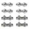 Attaches pour câbles métalliques