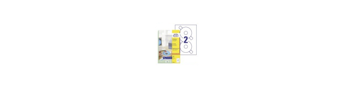 Étiquettes pour CD/DVD